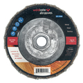 Weldcote Flap Disc 4-1/2 X 5/8-11 T29 Blend And Clean Coarse (Brown) A-Prime 10155
